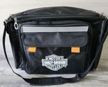 Harley Davidson Tour Pak insulated picnic bag Dishes w/ Stored Waterproo... - $34.21