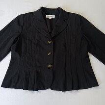 Danny & Nicole RN#67473 Women's Black 3-Button Blazer Jacket Size 12P image 12