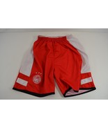 Olympiakos FC Soccer Football Shorts Mens XXL Red White - £19.30 GBP