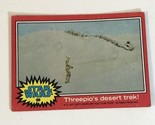 Vintage Star Wars Trading Card Green 1977 #69 Threepio’s Desert Trek - $2.48