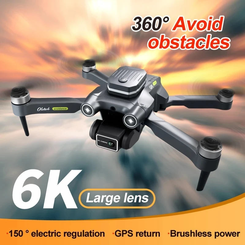 H23 GPS RC Drone With Dual Camera HD Wifi Fpv Photography Brushless Foldab - £92.59 GBP+