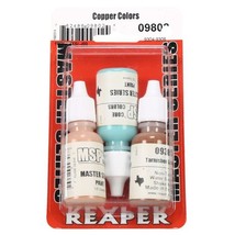 Reaper Miniatures Master Series Paints: Core Colors: Copper Colors - £11.93 GBP