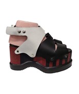 Proenza Schouler Colorblock Platform Wedge Leather Shoes Sz 38 / US 8 - £234.01 GBP