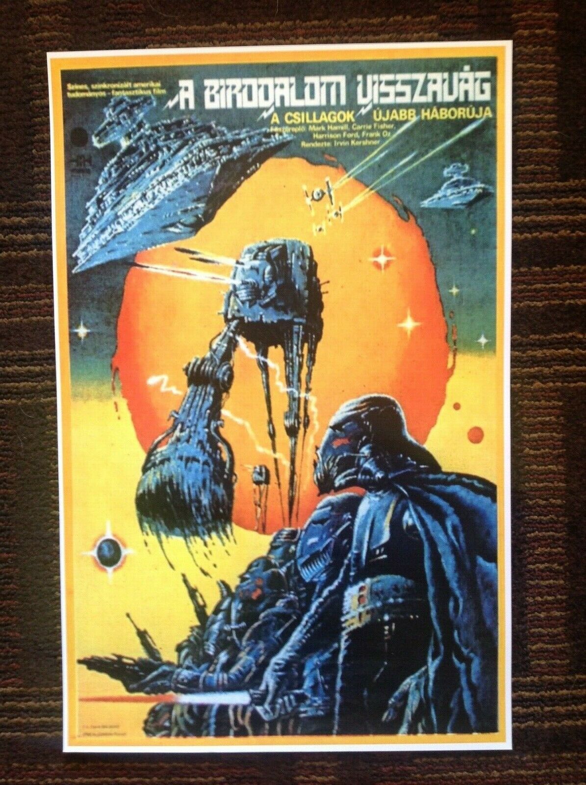 Star Wars Collectible Poster 11 X 17  New - $19.39