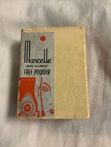 Vintage 1940’s Marcelle Non Allergic Face Powder Mini Box 2.25”x1.75” - £4.00 GBP