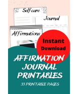 Manifestation and SelfCare Journal/Planner - $2.99