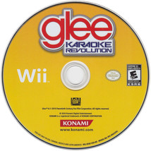 Karaoke Revolution Glee Nintendo Wii Video Game DISC ONLY singing defyin... - $6.53