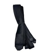 Fifty Shades of Gray Neckties Set of 5 Black Satin NEW - $38.61