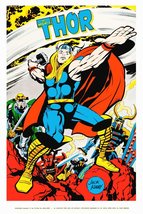 Marvelmania THOR 24 x 36 Reproduction Character Poster - Superhero Stan Lee - $45.00