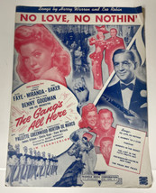 No Love, No Nothin’ Sheet Music by Benny Goodman - $8.86