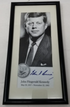 Half Dollar Commemoration John F Kennedy Photo Plaque 1964 Stamp 35th Pr... - £11.93 GBP