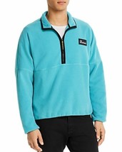 Penfield Men&#39;s Melwood Fleece Half-Zip Fleece Sweater Baltic Teal-Size M... - $43.99