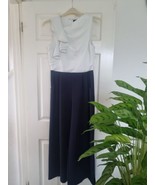 New Phase Eight Jumpsuit. Size 8 Blue And White  - €51,08 EUR