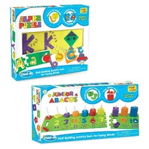 Kids Learning Activity Set Multicolour 3+ Year puzzle abacus alphabets kit Fun - £60.42 GBP