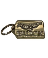 Vintage Solid Brass Keychain Buick Eagle Emblem 2 x 1.5 inches - $27.22