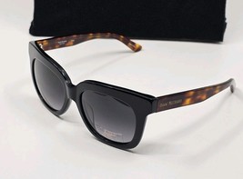 Isaac Mizrahi Black Tortoise Sunglasses Cat Eye Oversized 52 17 140 IM30... - $37.61