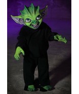 MONSTER KIDS &quot;Gremly&quot; Poseable Green Gremlin Demon Halloween Haunted Hou... - £168.63 GBP
