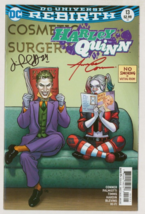 Amanda Conner Jimmy Palmiotti SIGNED Joker Harley Quinn #13 Frank Cho Cover VF+ - £28.69 GBP