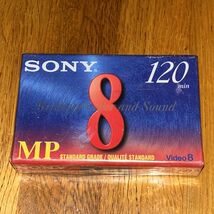 Sony Video 8 MP Standard Grade 120 Min Video Tape Cassette NEW B2 - $5.89