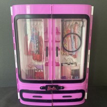 Barbie Fashionista Ultimate Wardrobe Closet Plastic Carrying Case Mattel 2015 - £14.72 GBP
