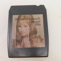 Barbra Streisand&#39;s Greatest Hits 8 Track Tape Vintage - £8.89 GBP