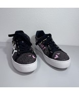 Michael Kors NYC Painted Poppy Lace Up Sneakers Chunky Women&#39;s Sz 10M Rare - $130.98 CAD