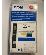 Eaton 15 Amp All In One AF/GF 1-Pole CAFCI/GFCI Circuit Breaker - $376.34 MXN