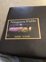 Niagara Falls New York~American Falls @ Night~Continental Guide - £4.64 GBP
