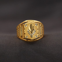 BIS 916 Hallmark Gold Claddagh Rings Size US 8 Women Birthday Present Jewelry - £457.83 GBP