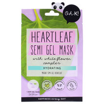 Semi Gel Sheet Mask - Heartleaf by Oh K! for Unisex - 1 Pc Mask - $10.99