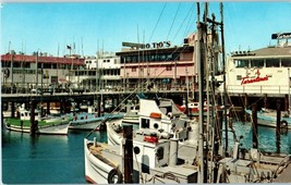 Fisherman&#39;s Wharf San Francisco California Postcard - £4.70 GBP