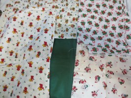 Christmas Fabric  Cranston Bears Santa Candy Cane Angels U-Pick - £3.99 GBP+