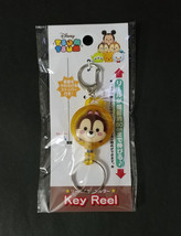 New Disney Chip &amp; Dale Chip &#39;n Dale Chipmunk Key Ring Key Ring Reel Chain - £4.71 GBP