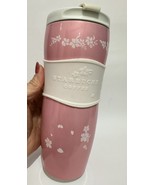Starbucks SAKURA CHERRY BLOSSOMS STAINLESS STEEL Tumbler Pearl Pink 12 oz NEW - $38.00