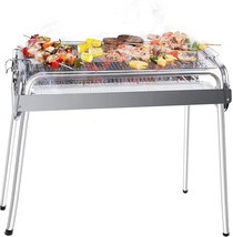 27.5&#39;&#39;X12.2&#39;&#39;X 27.5&#39;&#39; Charcoal Grill, Barbecue Charcoal Grill, Outdoor S... - £64.28 GBP