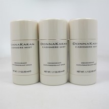CASHMERE MIST by Donna Karan 50 ml/ 1.7 oz Deodorant Stick Sealed (3 COUNT)  - £86.41 GBP