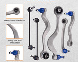 8x Control Arm Stabilizer Bar Link &amp; Tie Rod End for BMW 525i 530i 535i ... - £97.33 GBP