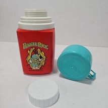 Fraggle Rock Vintage Thermos 1984 Jim Henson Muppets 8oz. Red W Teal Top - $34.60