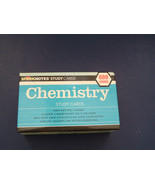 Sparknotes study cards Chemistry 600 flash study cards homeschool formulas - $19.75
