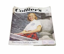 April 14, 1951 Colliers Magazine. What Truman Would Do to Congress, vintage ads. - £29.01 GBP