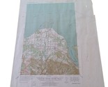 1938 Dungeness Quadrangle Washington WA USGS Army Corps Tactical Map - $33.61