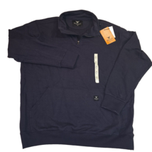 Wilfur Wear - Dark Navy Men&#39;s - Xl 1/4 Zip Mock Collar Sweatshirt - Nwt&#39;s - $19.68