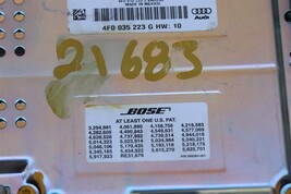 AUDI Bose Audio Radio AM FM Stereo Amp Amplifier 4F0-035-223-G image 7