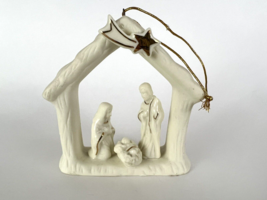 The Promise Nativity Holiday Christian Figurine Ceramic Christmas Orname... - $11.88