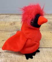 Ty Beanie Babies Mac The Cardinal Plush Toy - $6.55
