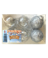 Christmas Ball Ornaments 3.15&quot; Shatterproof Clear Large Plastic Christma... - $24.74