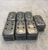 7 Quantity of Steel 1-Gang Utility Boxes 4&quot; x 2-1/8&quot; x 1-7/8&quot; (7 Quantity) - £23.58 GBP