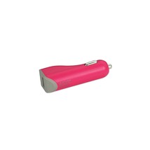 [Pack Of 2] Reiko Micro Usb Car Charger With Data Usb Cable In Hot Pink - £16.89 GBP