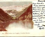 Vtg Cartolina 1906 Privato Postale Scheda - Lago Louise Laggan Canadaian... - £5.62 GBP