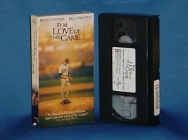 KEVIN COSTNER KELLY PRESTON For Love Of The Game VHS - £2.57 GBP
